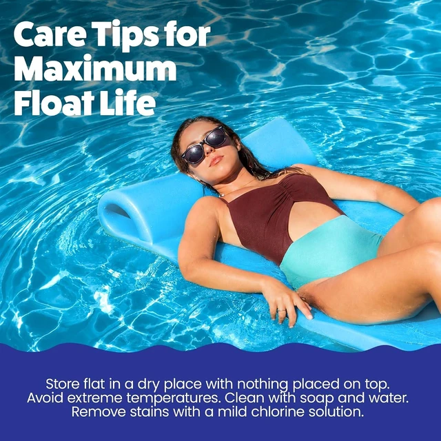 Alt view image 6 of 7 - TRC Recreation Foam Swimming Pool Float, Floating Water Lounger, Splash 1.25