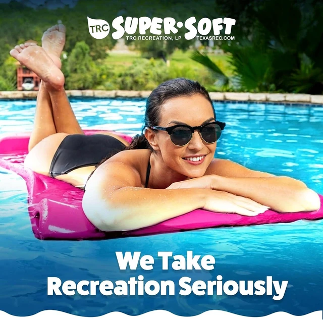 Alt view image 7 of 7 - TRC Recreation Foam Swimming Pool Float, Floating Water Lounger, Splash 1.25