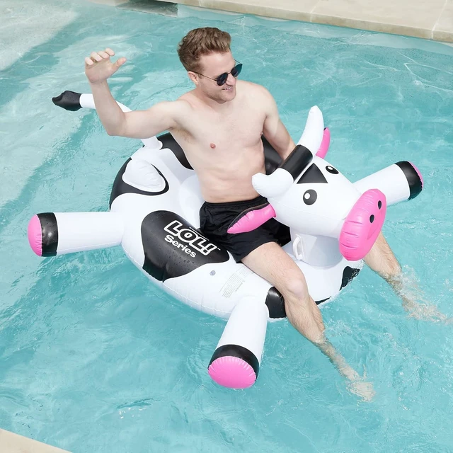 Alt view image 2 of 7 - SWIMLINE Giant Inflatable Ride-On Pool Float for Adults