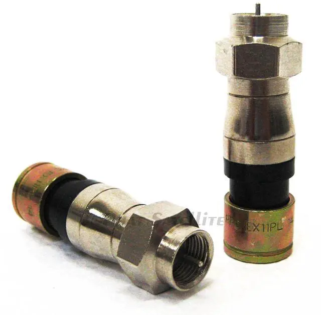 Main image of 100 Pieces PPC Belden RG11 Plenum EX11PL Universal Compression Connectors