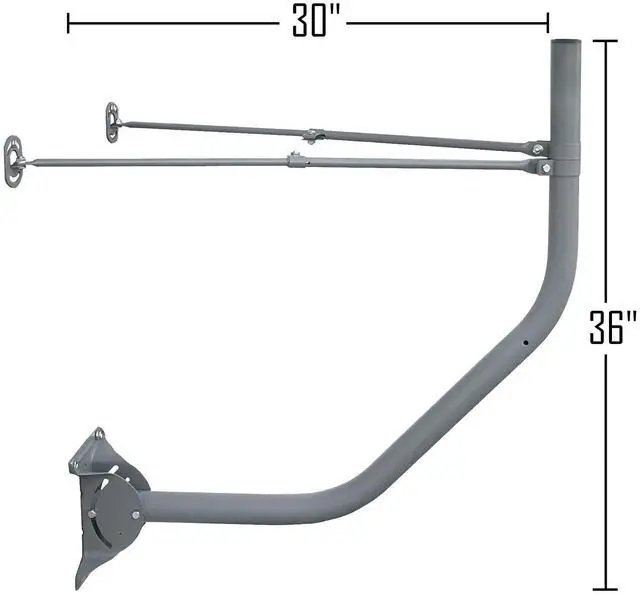 Alt view image 4 of 4 - DIRECTV Under Eave Mount for Slimline Dish SLMTUE