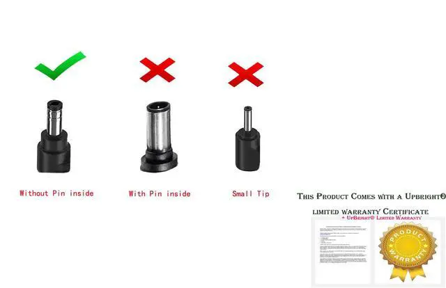 Alt view image 2 of 5 - Touch E005277 External Power Brick and Cable Kit, Level 5, 12V