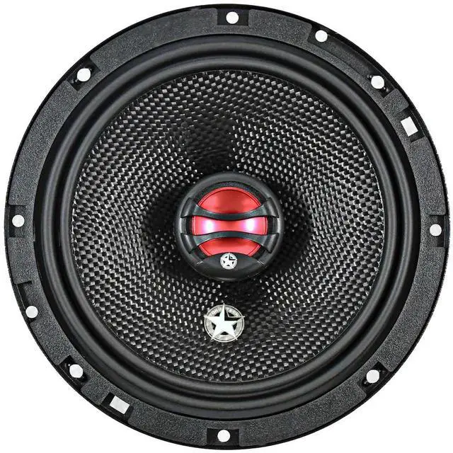 Alt view image 2 of 5 - Audio HX6 6.5 3-Way Coaxial Car Speaker Set | 160W Peak / 80W RMS Pair, 3-Way Full Range Sound, Glass Fiber Cones & Rubber Surrounds, High-Clarity Auto Audio Upgrade