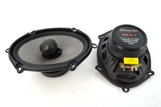 Alt view image 3 of 6 - SQ5.7 - 6x8/5x7 2-Way Car Speakers Pair