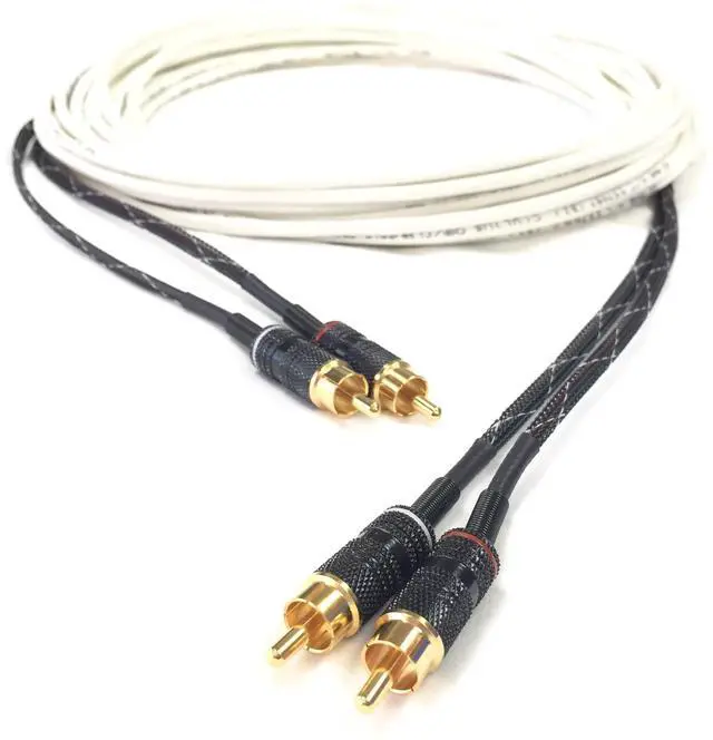 Main image of 100 Foot Stereo RCA Plenum CL3P Audio Cable Male to Male 31092P