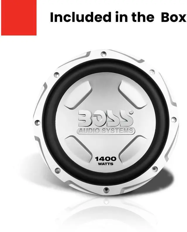 Alt view image 6 of 6 - BOSS Audio Chaos CX122 12" 2800 Watt Car Power Subwoofer Sub Woofer Pair