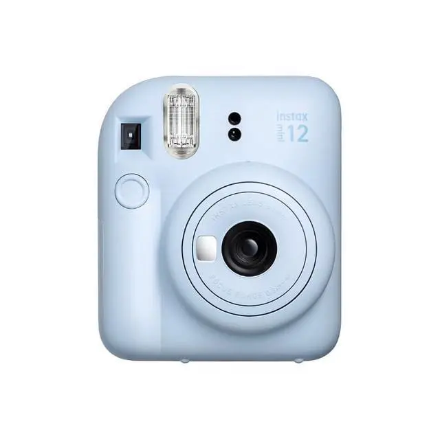 Alt view image 4 of 6 - Instax Mini 12 Instant Camera with Bonus Film, 20 Sheets - Blue (Blue)