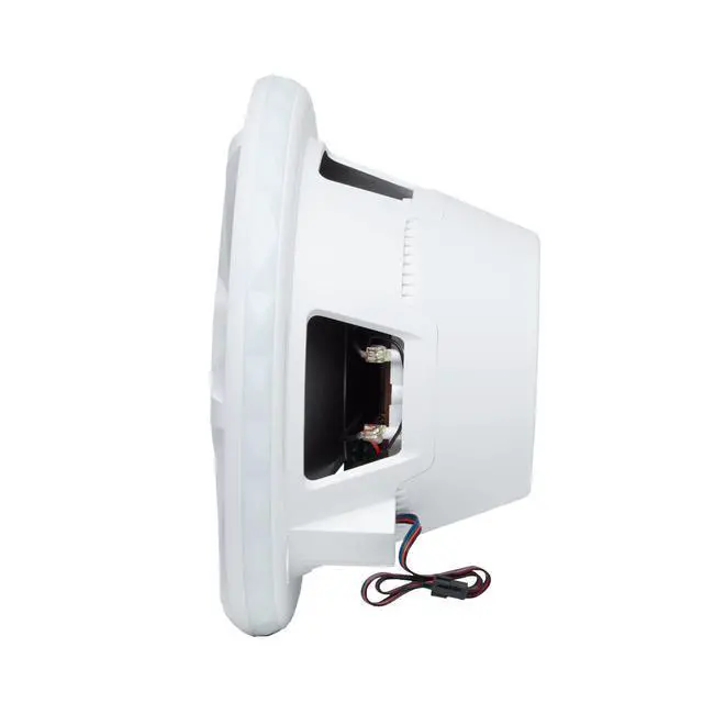 Alt view image 3 of 4 - Stadium Marine MW1000-10" (250mm) Woofer w/SSI RGB Lighting, 300 watts RMS, 900 watts Peak, Sensitivity: 89dB at 2.83 Volts. Frequency Response: 20 2KHz, 2 and 4-ohms, Switch Selectable (SSI)