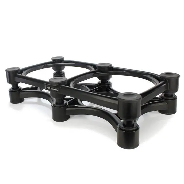 Alt view image 6 of 6 - Iso-Stand Series Speaker Isolation Stands with Tilt Adjustment: Iso-430 (17" x 9") Single