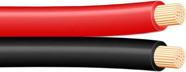Main image of Red/Black Zip Cord (Gauge: 16, Length: 250 ft.)