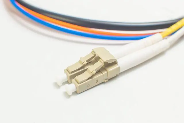Alt view image 2 of 4 - 70M OM4 LC LC Fiber Optic Cable | Indoor/Outdoor 100Gb Duplex 50/125 LC to LC Multimode Jumper 70 Meter (229.65ft) | 100gbps Black ofnr mmf lommf lc-lc | Length: 0.5M-300M