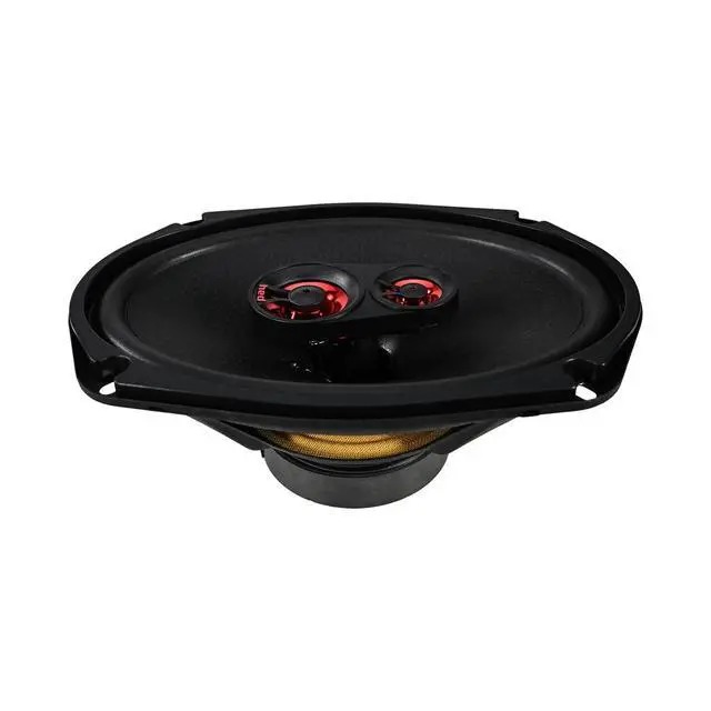 Alt view image 3 of 6 - H693 6"× 9" 3-Way 150W 4 Coaxial Full Range Speaker Set(Pair)