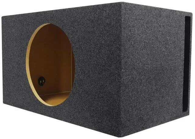 Main image of RBS15 4.4 Cu Ft Single 15" Vented Car Subwoofer Enclosure Box, SPL-Tuned, USA-Made MDF, Durable Carpet, for High-Powered Car Audio Systems