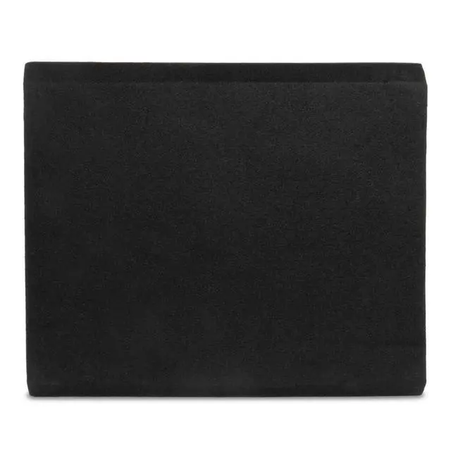 Alt view image 4 of 4 - NE151P Single 15" Slot Ported Subwoofer Enclosure 3.5 Cu Ft MDF Sub Box with Polyfill, 38Hz Tuning, Spring Terminals, Black Carpet Finish