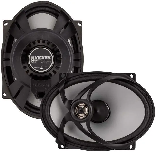 Main image of 48PSC574 PSC574 5"x7" Replacement Coaxial Speakers, 4-Ohm Compatible with Harley Motorcycles, Pair