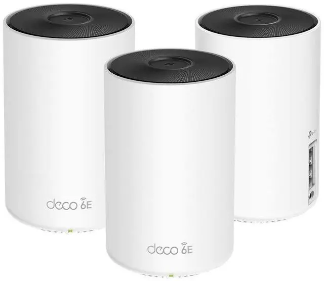 Main image of Deco XE5300 - AXE5300 TRI-Band MESH WiFi 6E System - 3 Pack
