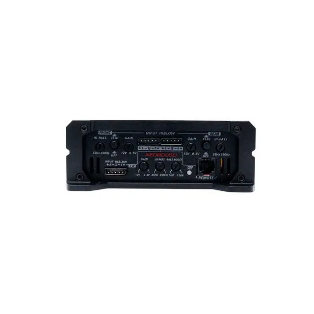 Alt view image 4 of 4 - Cerwin Vega XED8005D 5-Channel 660W RMS Class D Car Amplifier Compact with Vega Bass Boost Crossover Frequency Response for Quality Car Audio System