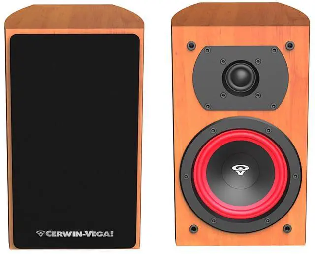 Main image of Home Audio LA165 6.5" 2-Way Bookshelf Speakers (Cognac)