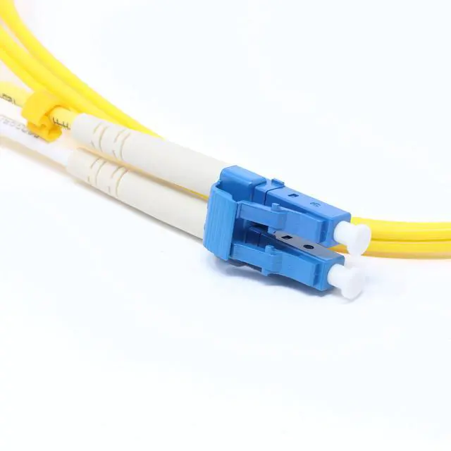 Alt view image 3 of 3 - 150 Meter Singlemode Duplex Fiber Optic Cable (9/125) - LC to LC - Yellow