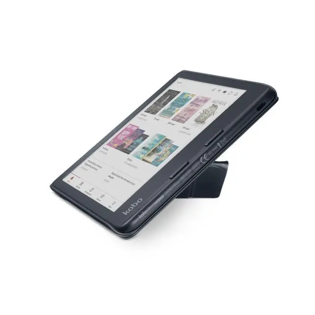 Alt view image 6 of 6 - Libra Colour Black eReader with Case Bundle