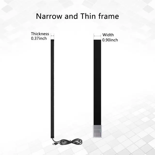 Alt view image 4 of 4 - 43 inch Multi-Touch 10 Point Infrared Touch Frame, ir Touch Panel, Infrared Touch Screen Overlay