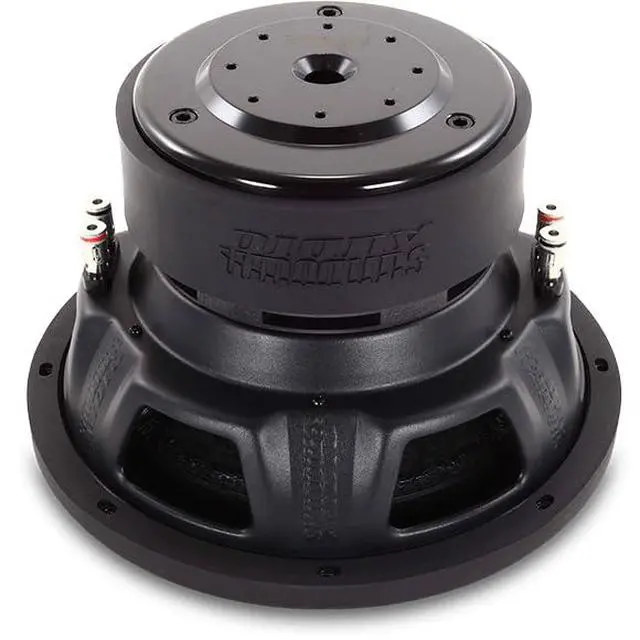 Alt view image 2 of 4 - E Series v.4 12" D4 Car Subwoofer - 750W RMS / 1500W Peak, Dual 4-ohm Voice Coil, Optimized for Ported Enclosures, Deep Bass E12v4D4