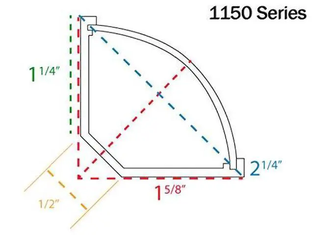 Alt view image 3 of 4 - Medium Corner Duct Cable Raceway (1150 Series) - 5 Feet - White - 20 Sticks