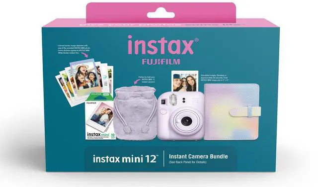 Main image of INSTAX Mini 12 Purple Holiday Bundle 2024