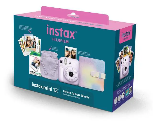 Alt view image 2 of 2 - INSTAX Mini 12 Purple Holiday Bundle 2024