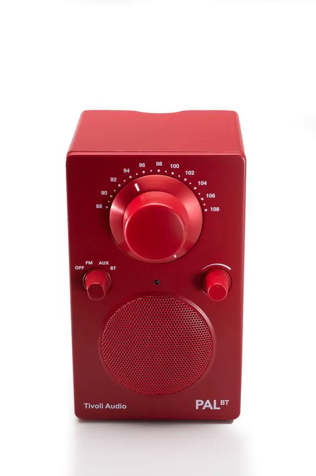 Alt view image 3 of 6 - PAL BT (Gen 3) Portable Bluetooth FM Radio/USB-C / (Red)