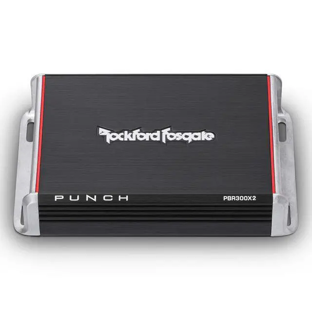 Alt view image 2 of 4 - PBR300X2 Punch 300 Watt 2 Channel Boosted Rail Amplifier