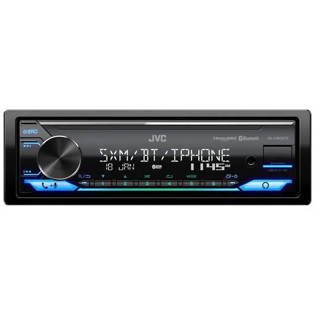 Alt view image 2 of 4 - KD-X380BTS Digital Media Car Receiver Featuring Bluetooth, USB, SiriusXM, Amazon Alexa