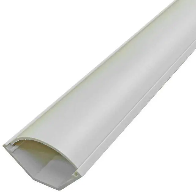 Main image of Small Corner Duct Cable Raceway (1075 Series) - 5 Feet - Beige - 20 Sticks