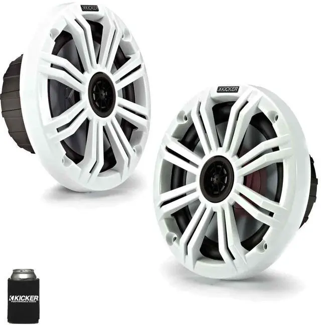Main image of 6.5" White Marine Speakers (Qty 2) 1 Pair of OEM Replacement Speakers