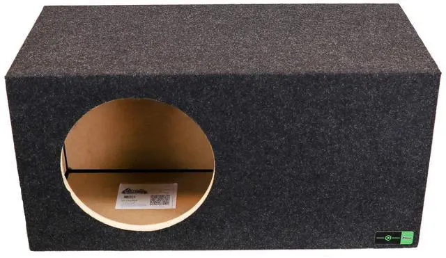 Main image of 15 Soundqubed Single Vented - SPL Tune Subwoofer Box Improves Audio Quality, Sound & Bass - Woofer Specific Enclosure Certified - Made in USA