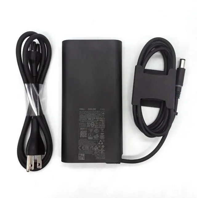 Main image of Laptop Charger 240W Watt Barrel 7.4mm tip GAN AC Power Adapter,Precision 7670 7680 7770 7780 Charger, Black, LA240PM200