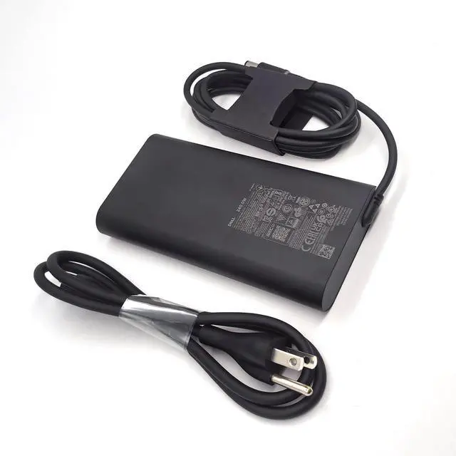 Alt view image 3 of 6 - Laptop Charger 240W Watt Barrel 7.4mm tip GAN AC Power Adapter,Precision 7670 7680 7770 7780 Charger, Black, LA240PM200