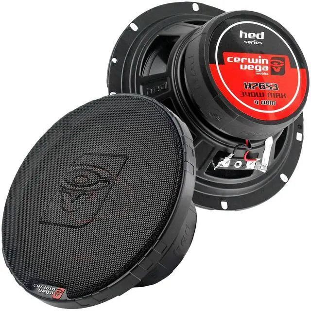Alt view image 4 of 6 - Bundle Comes with Cerwin Vega 680W Front & Rear Car Speakers for 2007-2013 Silverado Sierra Extended cab