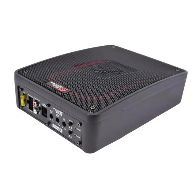 Alt view image 3 of 6 - Cerwin Vega VPAS68 8" 300 Watts Car Audio Underseat Subwoofer with Passive Radiator Technology