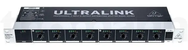 Alt view image 2 of 6 - DS2800 Professional 2-Input 8-Output Distribution Splitter