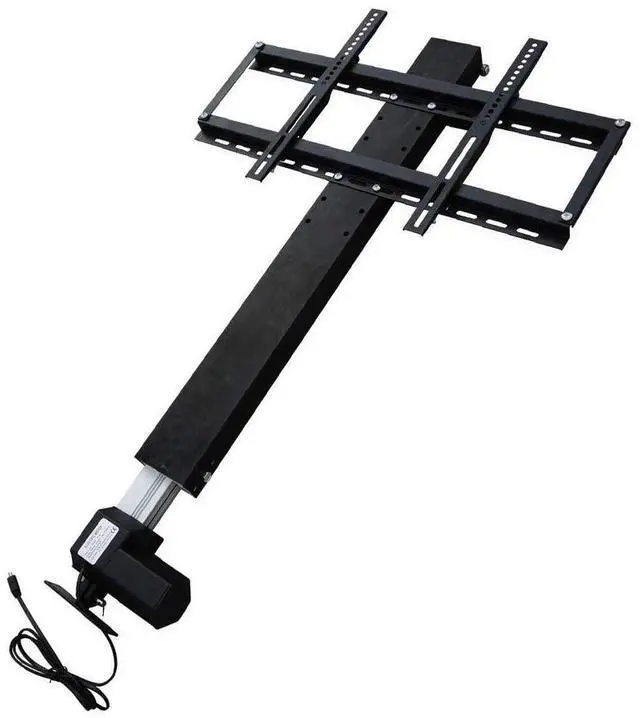 Main image of Motorized TV Lift & Mount - Fits 26" to 57" TVs, Remote Control, Adjustable Height, 27.6" Stroke