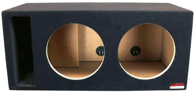 Main image of Bbox Dual 12" Vented Enclosure Certified for Digital Desgins 500, 1000, 1500, 2500 & 3500 Series Subwoofers - SPL Tuned Car Subwoofer Boxes - High Quality Audio, Sound & Bass - Nickel Finish Terminals
