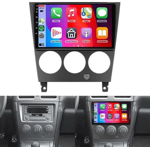 Main image of 9"IPS Android 14 Double Din Car Stereo for Subaru Impreza 2002-2007, 2+32G Touchscreen Car Radio for Subaru Impreza with Wireless Carplay Android Auto Bluetooth GPS Navi WiFi FM RDS AHD Backup Camera