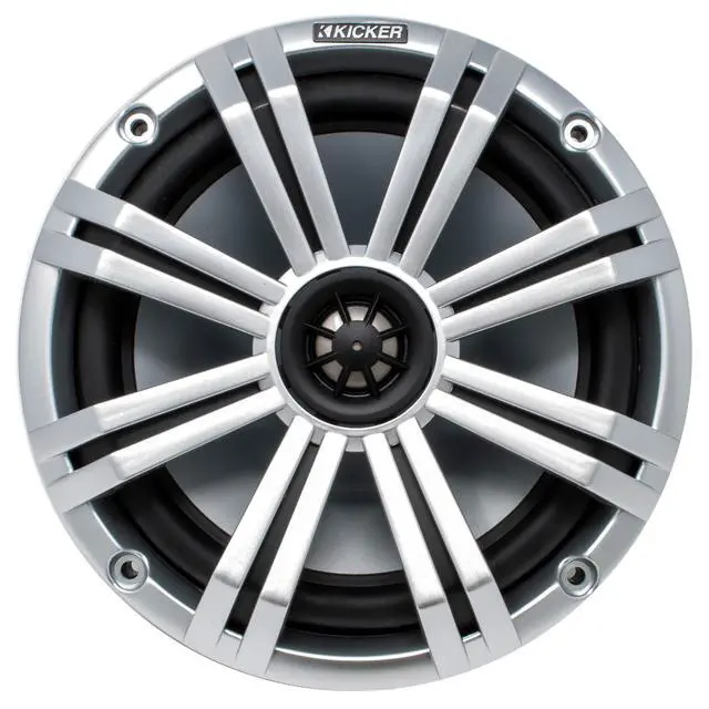 Alt view image 3 of 6 - 8" Silver Marine LED Speakers - 1-Pair of OEM Replacement Speakers