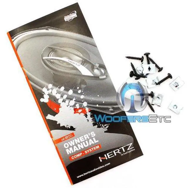 Alt view image 3 of 4 - DCX 460.3 4 x 6 Inch 2-Way 80W RMS DIECI Series Coaxial Speakers