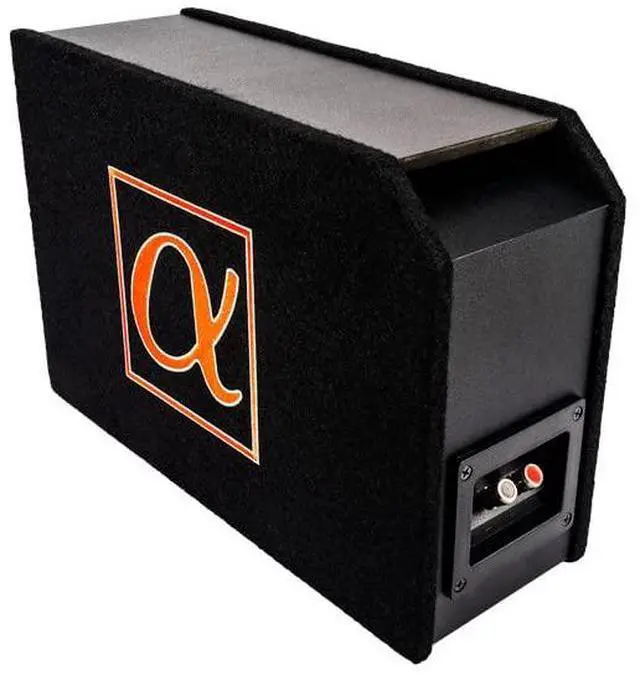 Alt view image 4 of 4 - Dynamis DCP6 6.5 inch 600 Watts 4-Ohm Shallow Mount Flat Enclosed Sub woofer in Ported Vented Box for Tight Spaces in Cars and Trucks, Slim Thin Loaded Subwoofer Custom Port Bass Enclosure