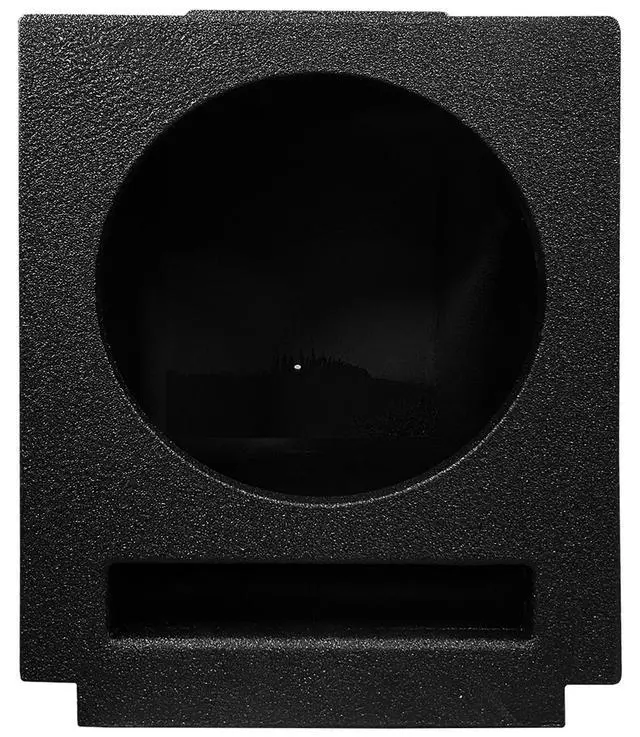 Alt view image 3 of 4 - REC136 12" Center Console Subwoofer Box, Vented, 2.05 Cu Ft, Bed Liner Finish, Precision MDF, for 2007-2013 Chevy/GM Crew Cab Audio Enthusiasts