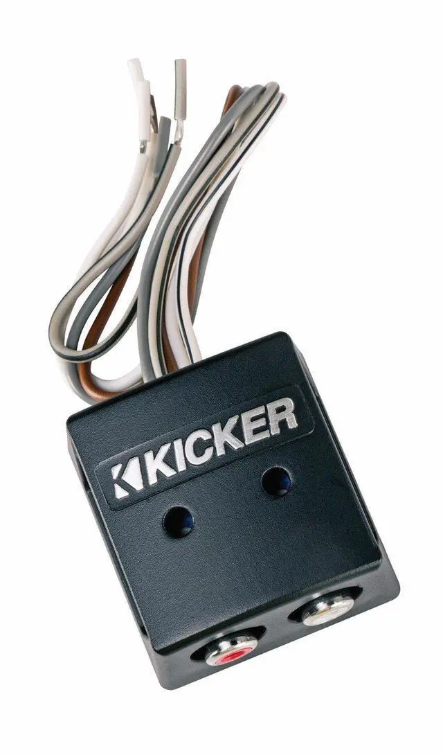 Alt view image 3 of 5 - CK4 4-Gauge Amplifier Kit with KISLOC Line Output Converter for Factory Radio Integration