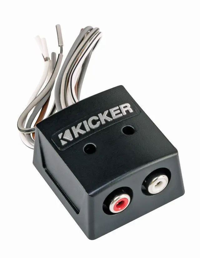 Alt view image 4 of 5 - CK4 4-Gauge Amplifier Kit with KISLOC Line Output Converter for Factory Radio Integration