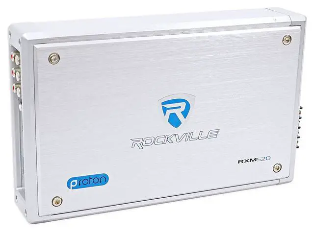 Alt view image 2 of 4 - RXM-S20 1600W Peak 4-Channel Micro Marine/ATV Amplifier, Water-Resistant, PA Microphone, Compact Design for Boats & Off-Road Vehicles